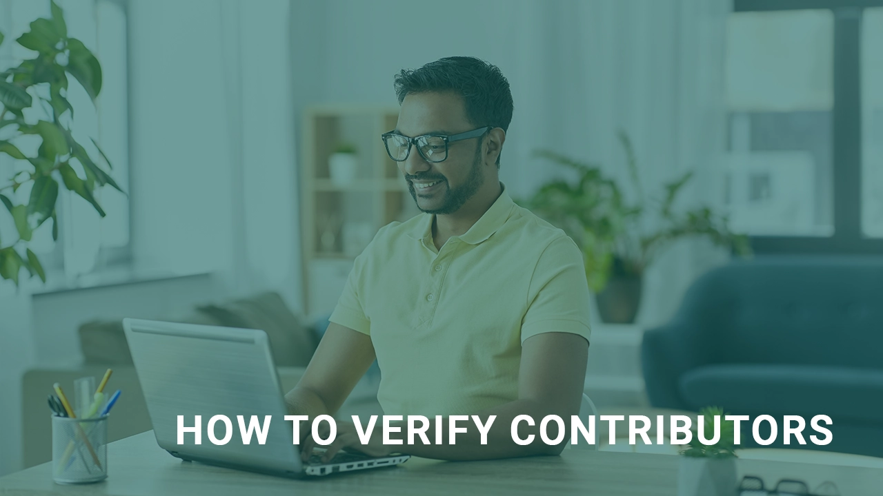 How to Verify Contributions