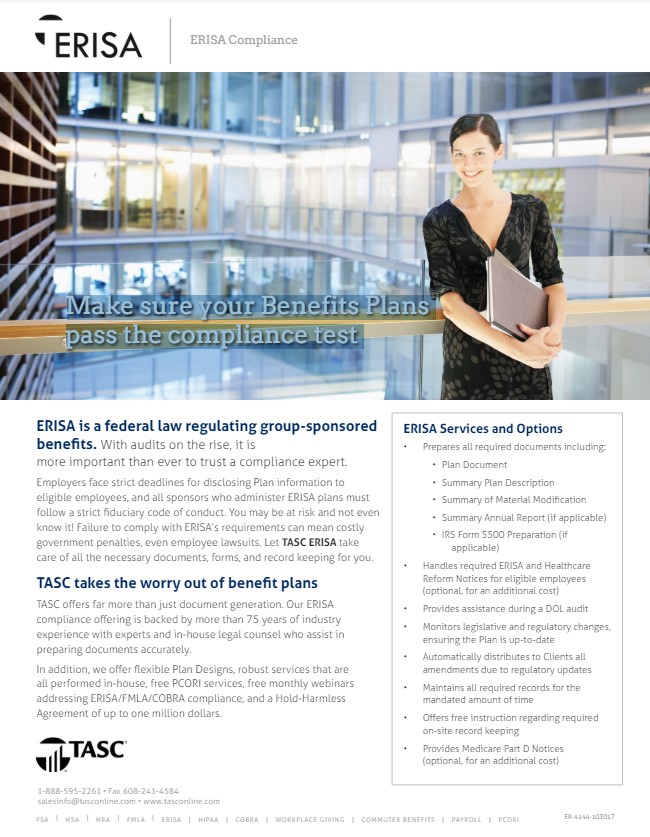 ERISA Flyer